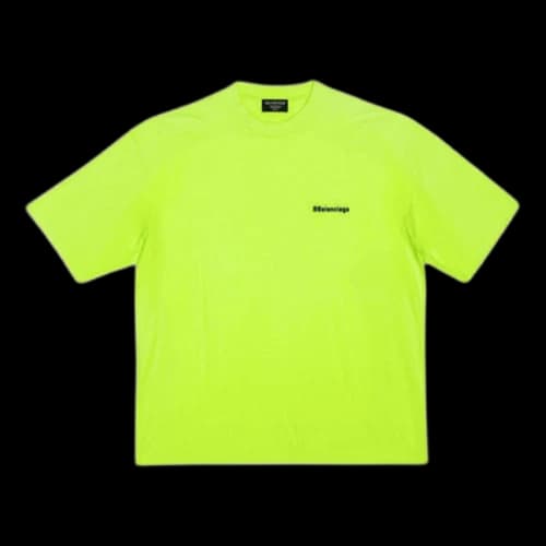 Balenciaga BB Corporate T-shirt Medium Fit 'Yellow'