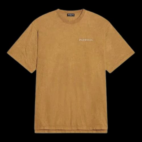 Balenciaga Logo T-Shirt Medium Fit 'Beige'
