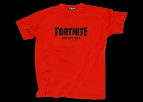 Balenciaga x FORTNITE©2021 Medium Fit T-shirt Red