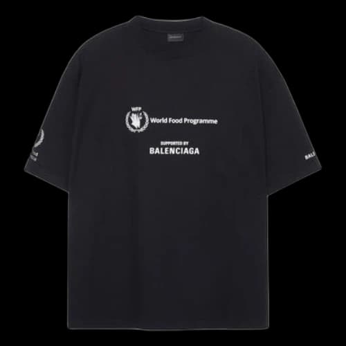 Balenciaga x WFP T-Shirt Medium Fit 'Black'