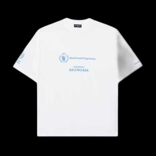 Balenciaga x WFP T-Shirt Medium Fit 'White'