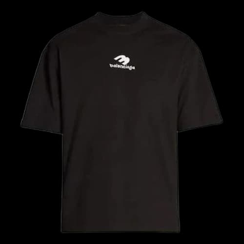 Balenciaga Sporty B Icon Short Sleeve T-Shirt 'Black'