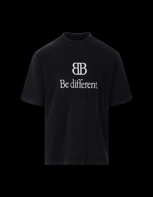 Balenciaga Be Different T-shirt Black