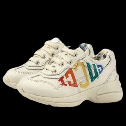 (GS) Gucci Gucci Print Rhyton Sneaker 'White'
