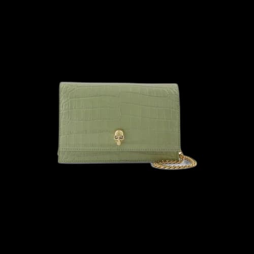 Alexander McQueen Skull Mini Bag 'Green'