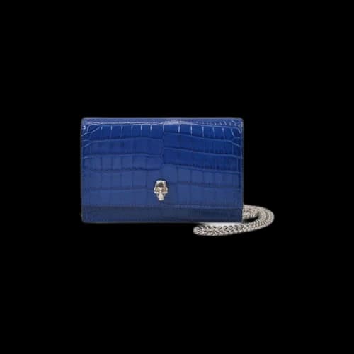 Alexander Mcqueen Small Skull Bag 'Blue'