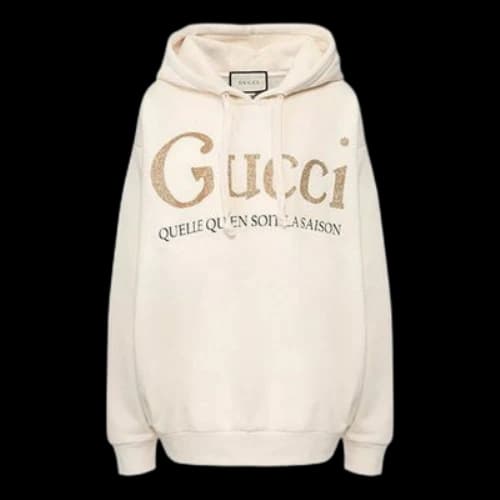 Gucci Gold Logo autumn Creamy White (Women's)