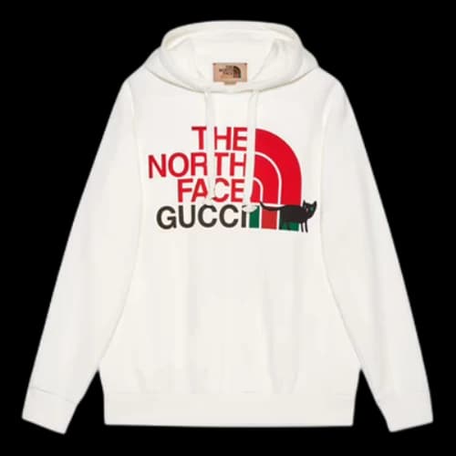 Gucci x The North Face Hooded Sweatshirt 'White' (Women's)