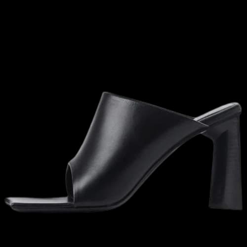 Balenciaga Moon Calfskin High-Sandals Black (Women's)