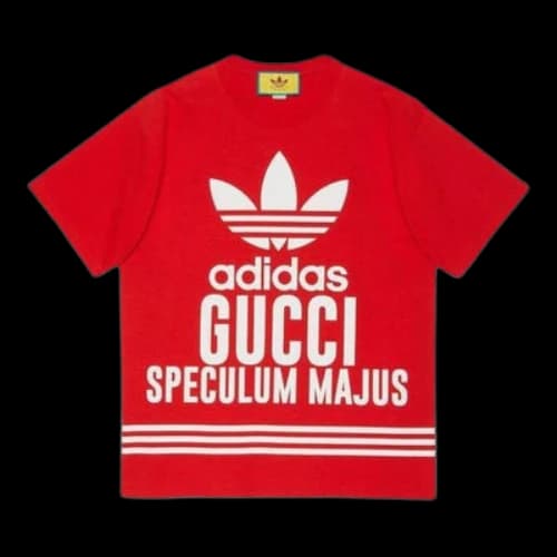 Gucci x adidas Cotton T-Shirt 'Red'