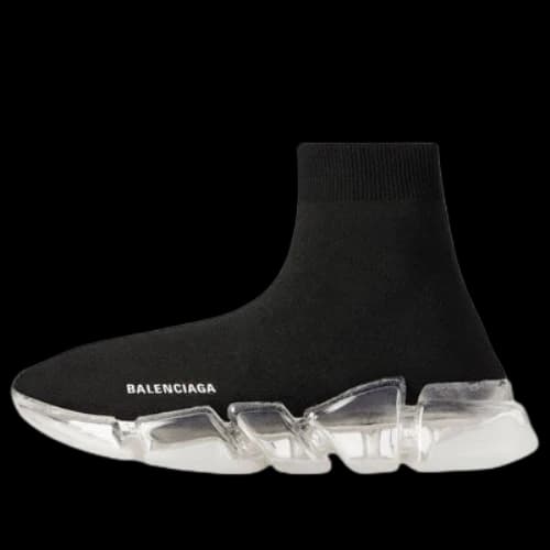 Balenciaga Speed 2.0 'Black Clear Sole' (Women's)