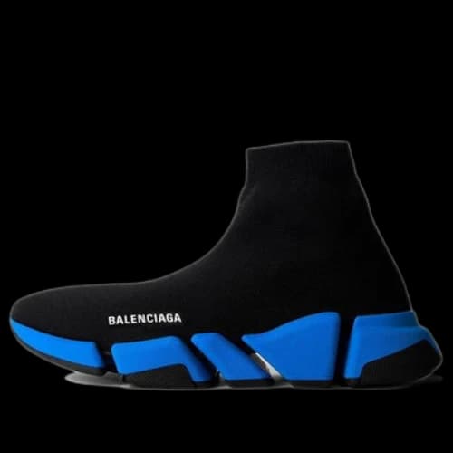 Balenciaga Speed 2.0 Sneaker 'Black Blue'