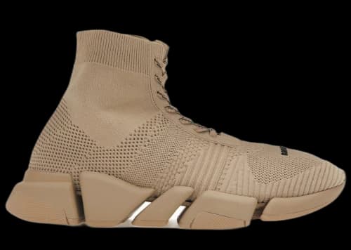Balenciaga Speed 2.0 Lace Up Beige