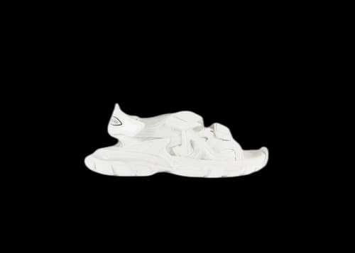 Balenciaga Track Sandal White