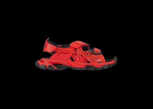 Balenciaga Track Sandal Red