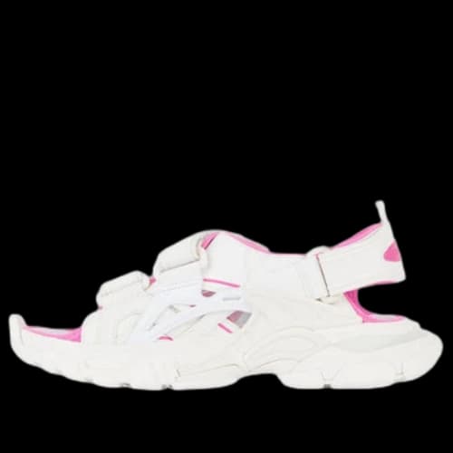 Balenciaga Track Sandals 'White Pink' (Women's)