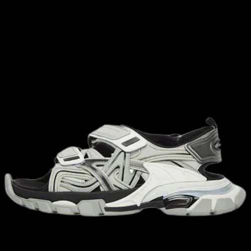 Balenciaga Track Sandals Grey/Black (Women's)