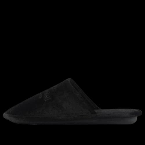 Balenciaga Home Embroidery Sandals Black