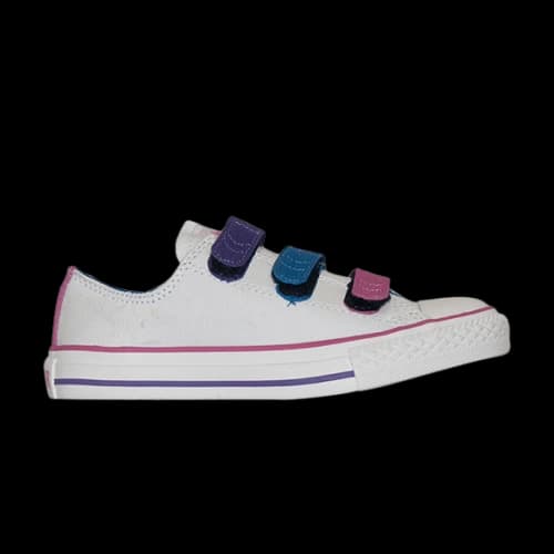Converse Chuck Taylor All Star 3 Strap Ox GS 'White Multi'