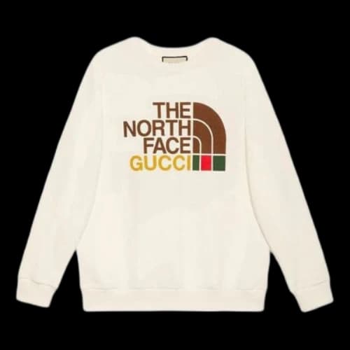 Gucci x The North Face Cotton Sweater 'Beige' (Women's)