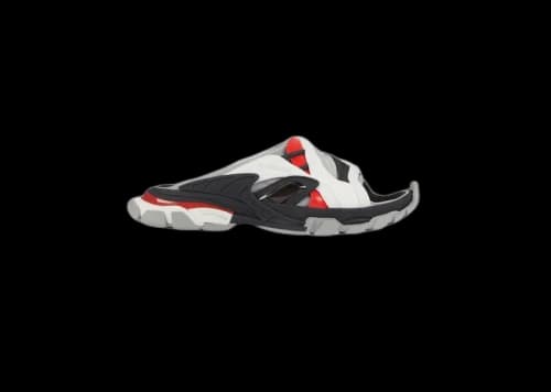 Balenciaga Track Slide Black/Grey