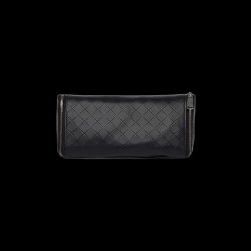 Bottega Veneta Leather Clutch 'Black'