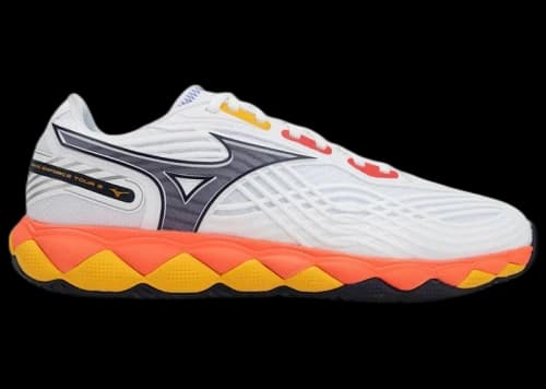 Mizuno Wave Enforce Tour 6 AC White Fiery Coral Citrus
