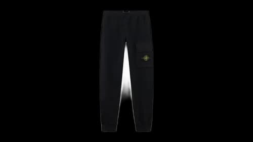 Stone Island Brushed Organic Cotton Fleece 6200003 Sweatpant Juniper