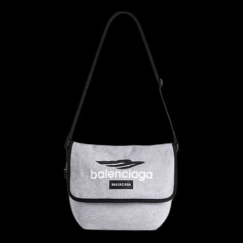 Balenciaga Explorer Small Messenger Bag 'Grey Black'