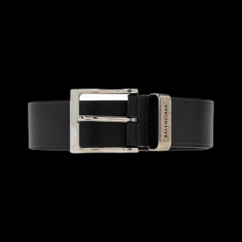 Balenciaga Rectangle Large Belt 'Black'