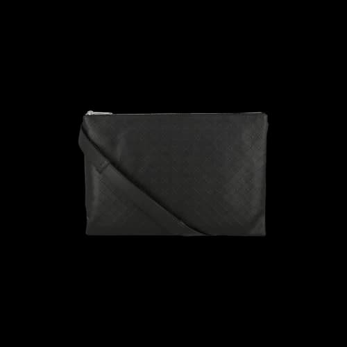 Bottega Veneta Leather Messenger Bag 'Black'