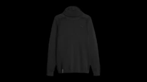Puma Pumatech Knitted Scuba Pullover Hoodie Black