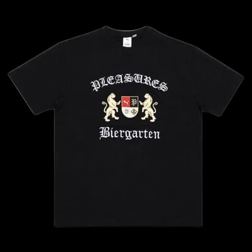 Puma x Pleasures Graphic Tee 'Black'