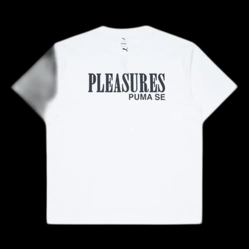 Puma x Pleasures Typo Tee 'White'