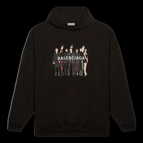 BALENCIAGA Real Balenciaga Large Fit Black