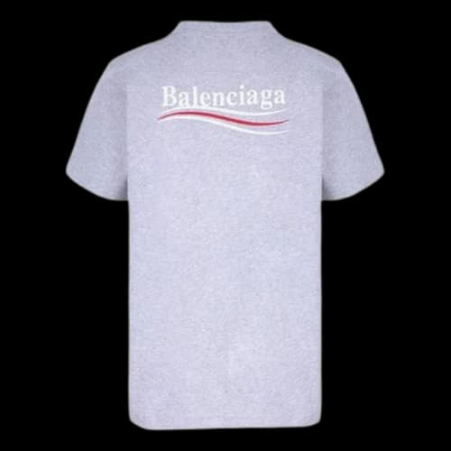 Balenciaga Political Campaign T-Shirt Large Fit 'Grey'