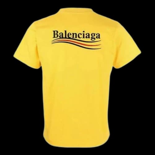 Balenciaga Political Campaign T-Shirt Large Fit 'Yellow'