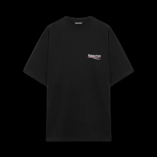 Balenciaga Logo Print T-Shirt 'Black'
