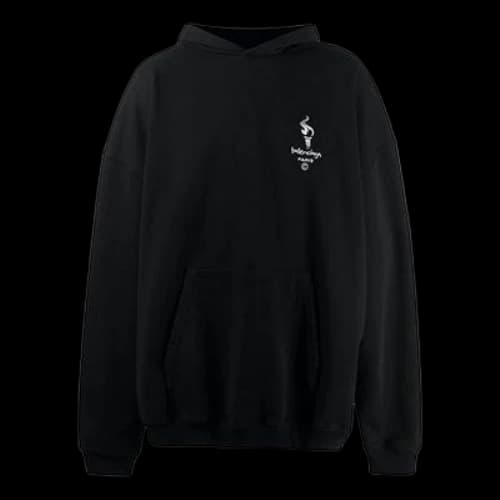 Balenciaga Paris Olympics Oversized Hoodie 'Black'