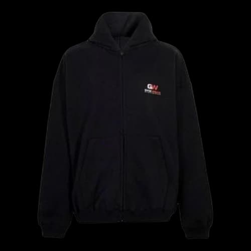 Balenciaga Gym Wear Hoodie 'Black'