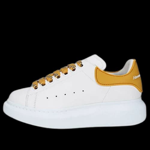 Alexander McQueen Oversized Sneaker 'White Mustard' (Women's)