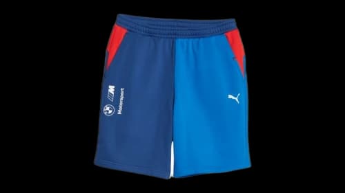 Puma BMW MMS Essentials Fleece Shorts Blue