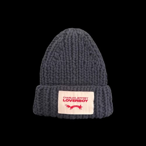 Charles Jeffrey Loverboy Chubby Beanie 'Blue/Navy'