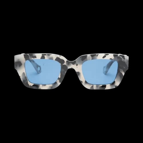 Charles Jeffrey Loverboy Topsy Turvy Sunglasses 'Grey Tortoise Shell'