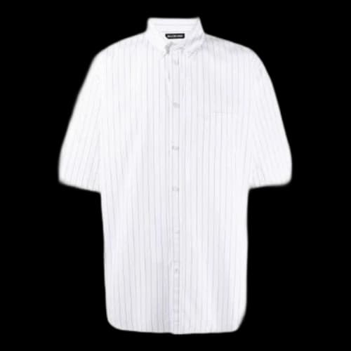 Balenciaga Symbolic Short Sleeve Shirt 'White'