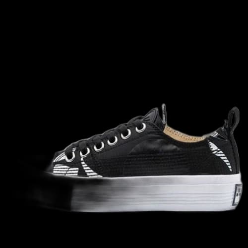 McQ Alexander McQueen Plimsoll Platform Low-Top Sneakers 'Black White'