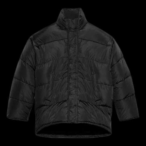 Balenciaga C-Shape Puffer Jacket 'Black'