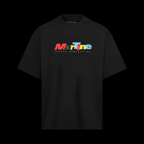 Martine Rose Short-Sleeve Oversized T-Shirt 'Black'