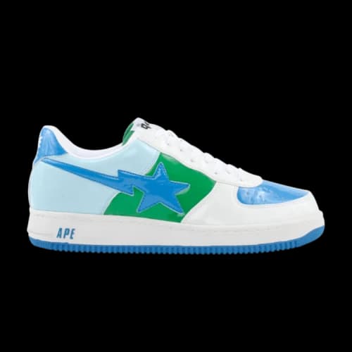 Bapesta FS-001 Low 'White Blue Green'