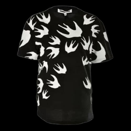 Alexander McQueen Logo Monogram T-Shirt 'Black' (Women's)